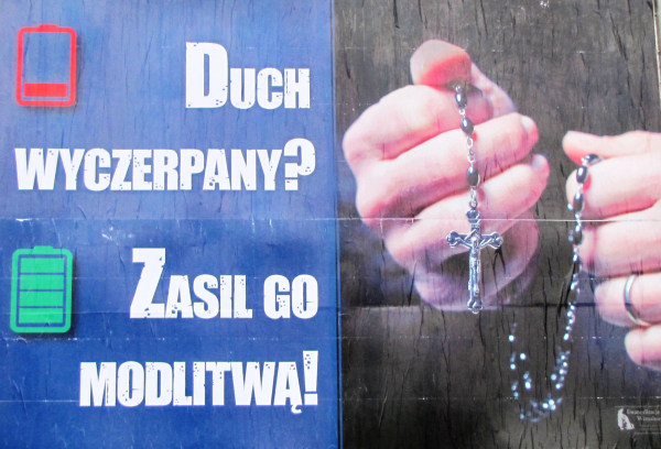 DUCH  WYCZERPANY?  ZASIL  GO  MODLITWĄ